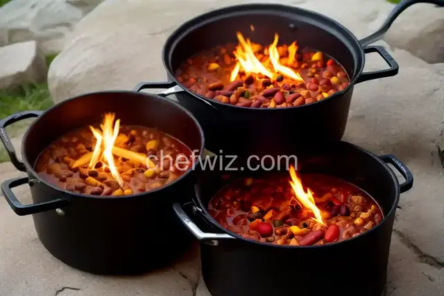 Campfire Chili in a Dutch Oven Recipe