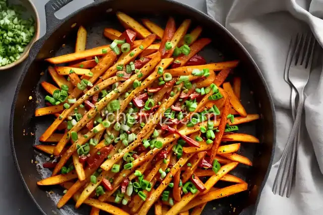 Campfire Garlic Fries