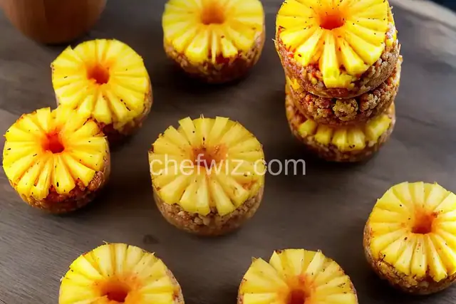 Campfire Pineapple Cakes