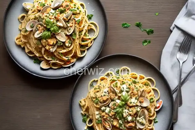 Camping Pasta with Clam Sauce