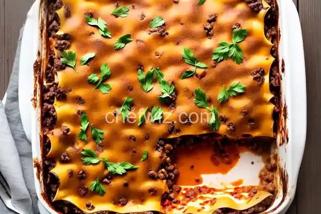 Canadian Moose Lasagna
