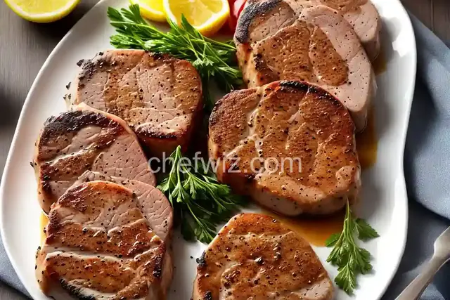Canadian Pork Loin Chops