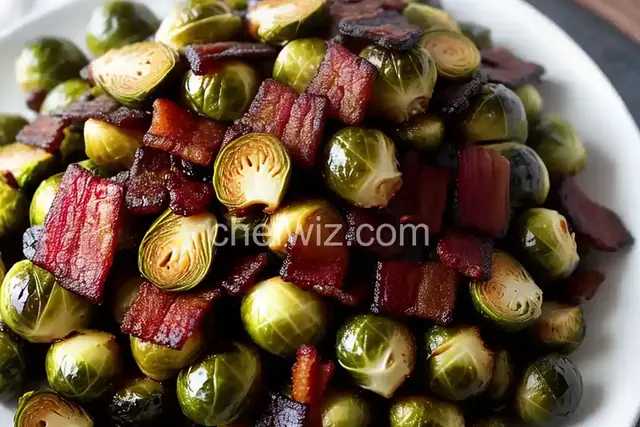 Candied Bacon Brussels Sprouts