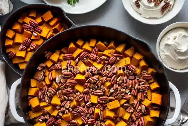 Candied Yams with Pecans