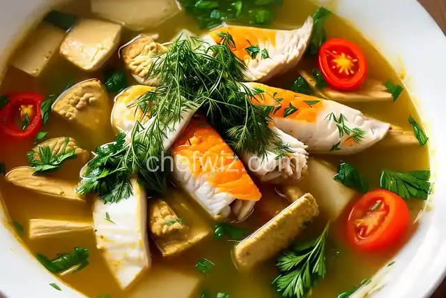 Canh Chua Cá Thì Là (Vietnamese Fish Soup With Tomato and Dill)
