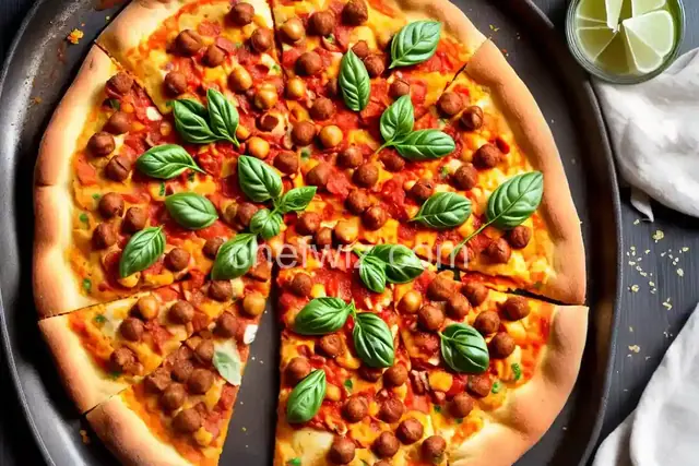 Canned Chickpea Pizza Crust