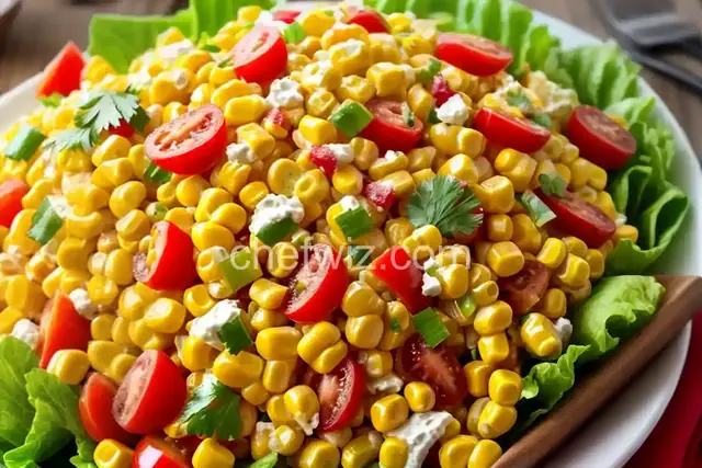 Canned Corn Salad