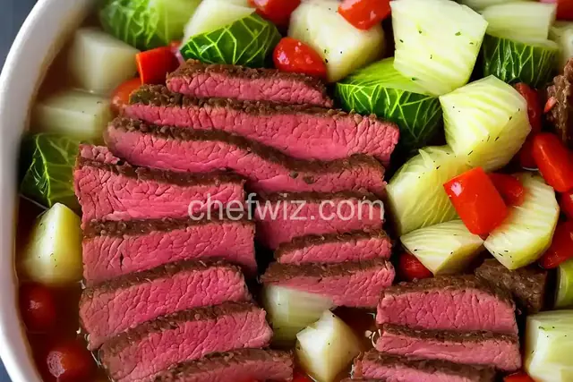 Canned Corned Beef and Cabbage