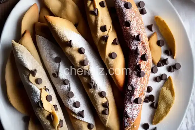 Cannoli with Chocolate Chips