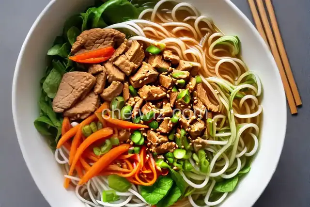 Cao Lầu (Vietnamese Noodle Bowl)