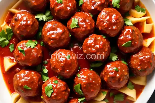 Cape Cod Cocktail Meatballs