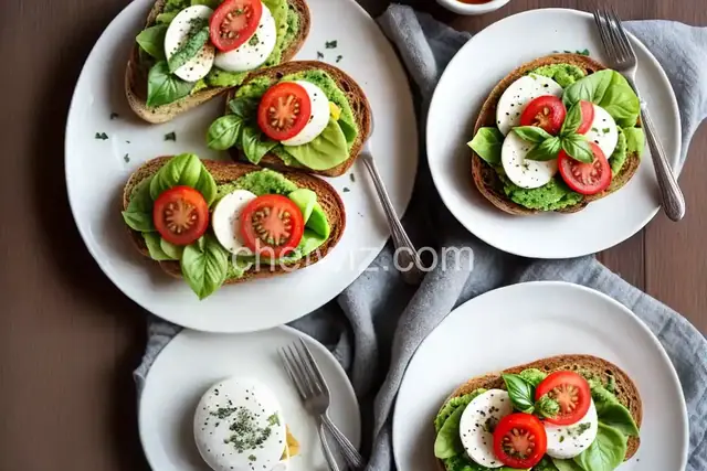 Caprese Avocado Toast