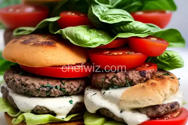 Caprese Burger