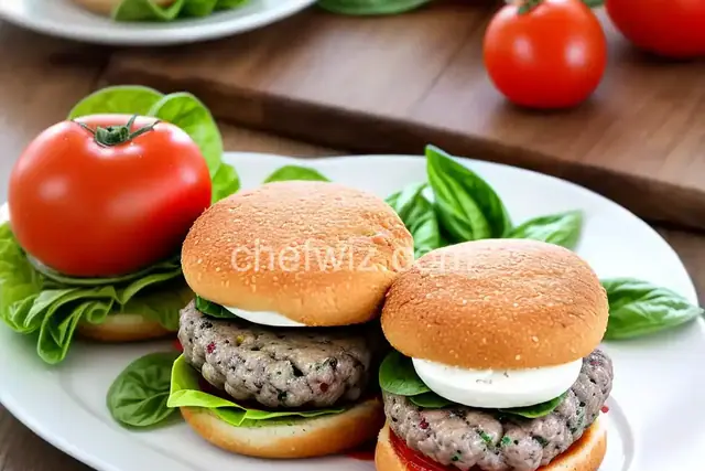 Caprese Burgers