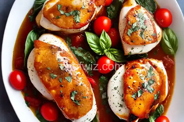 Caprese Chicken Saltimbocca