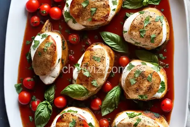 Caprese-Stuffed Chicken Breasts