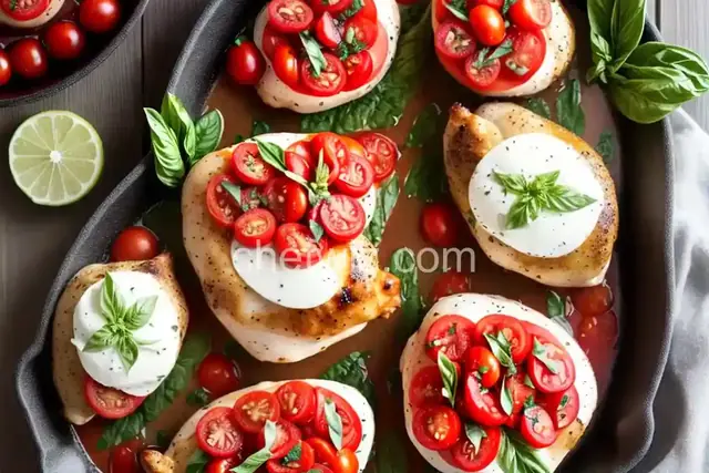 Caprese Stuffed Chicken
