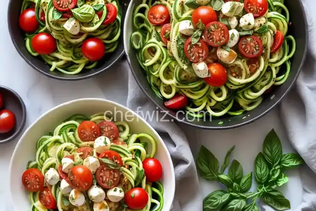Caprese Zoodles