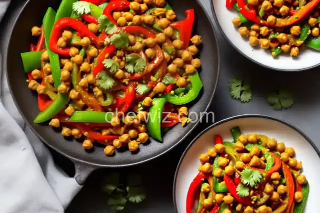 Capsicum Besan Sabji (Bell Pepper and Chickpea Flour Stir-Fry) Recipe