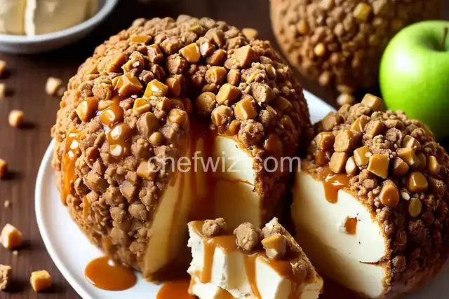 Caramel Apple Cheese Ball