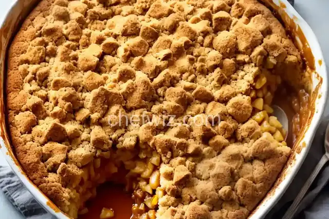 Caramel Apple Dump Cake