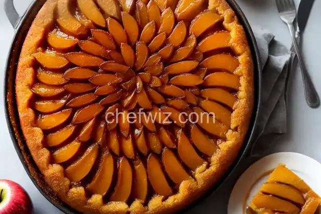 Caramel Apple Upside-Down Cake