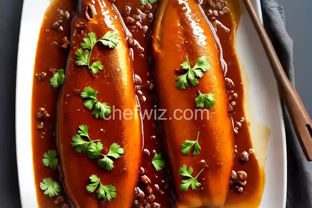 Caramel-Coated Catfish