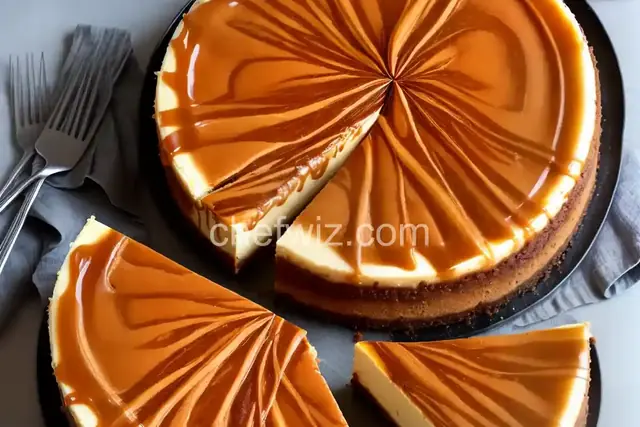 Caramel Swirl Cheesecake