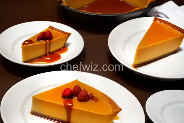 Caramelized Flan from Pinhao