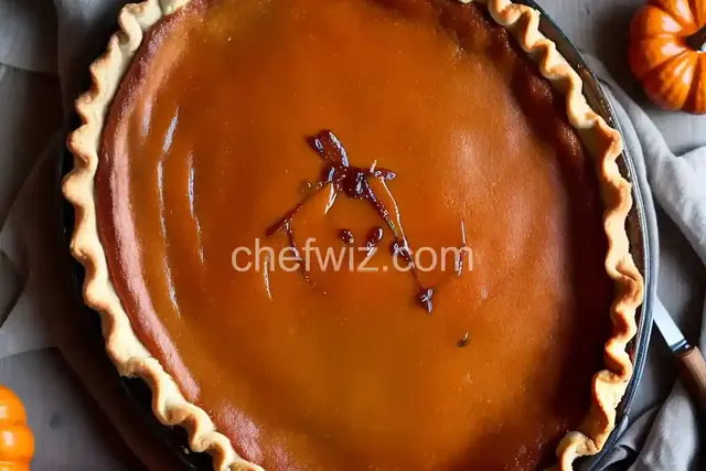 Caramelized Honey Pumpkin Pie