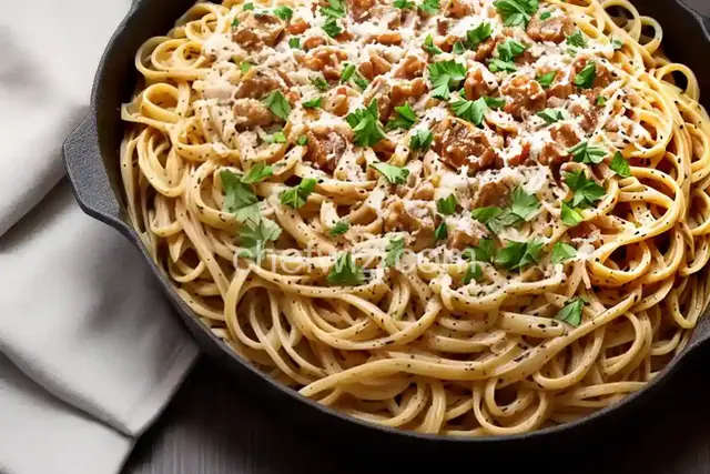 Caramelized Onion Pasta