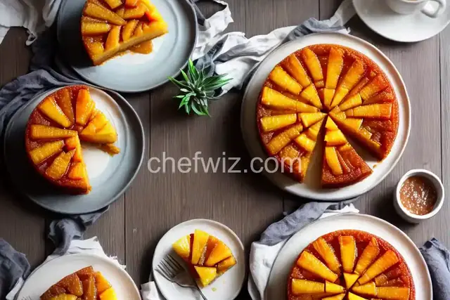 Caramelized Pineapple Upside-Down Cake