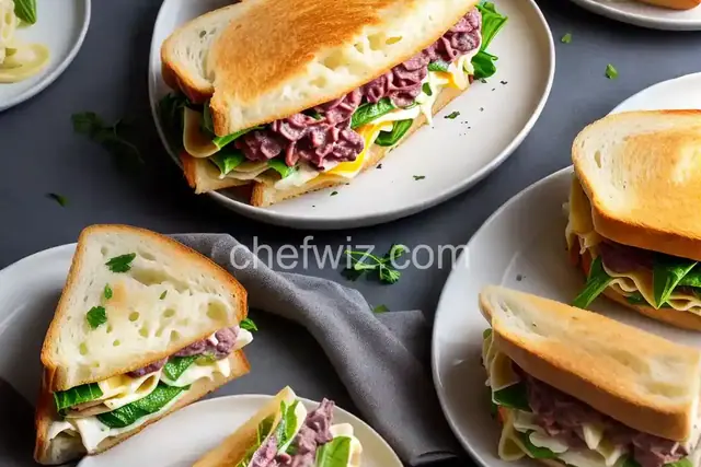 Carbonara Sandwich