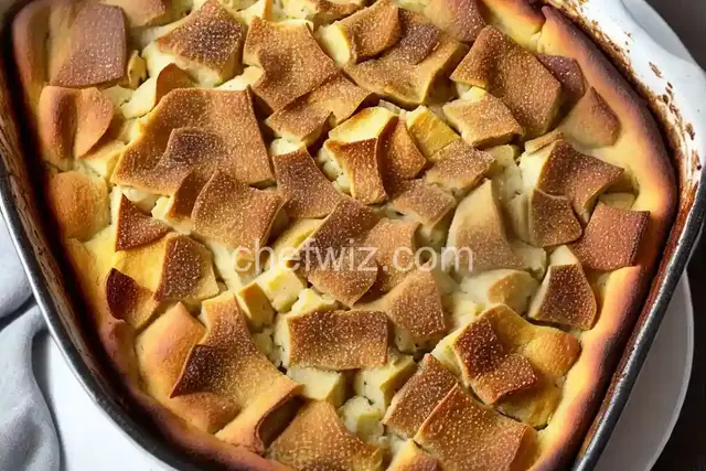 Cardamom Bread Pudding