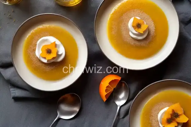 Cardamom Creme Brulee Parfait with Candied Pumpkin