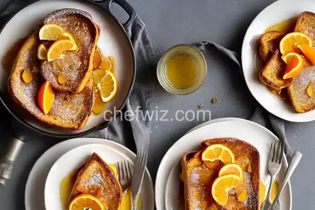 Cardamom-Orange French Toast