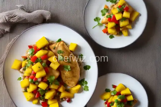 Caribbean Fish With Mango Salsa