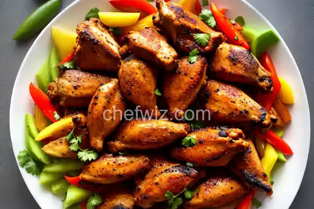 Caribbean Jerk Chicken Wings