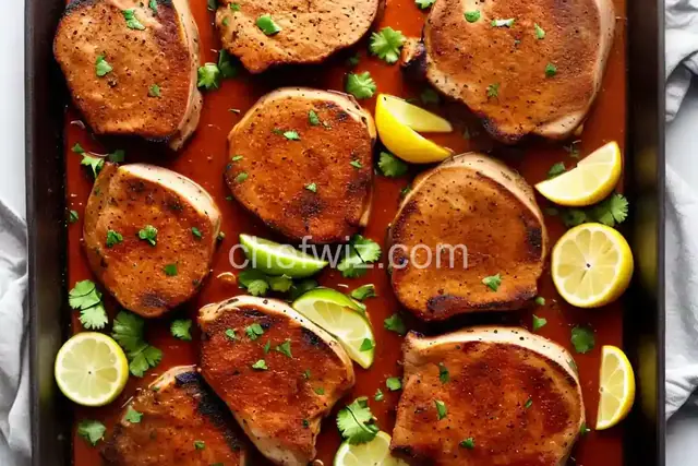 Caribbean Jerk Pork Chops