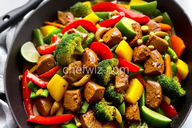 Caribbean Jerk Stir-Fry