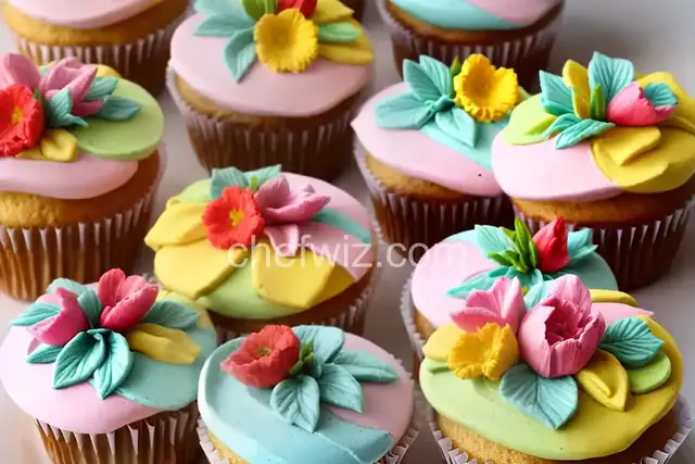 Carlee's Celebrate Spring Cupcakes