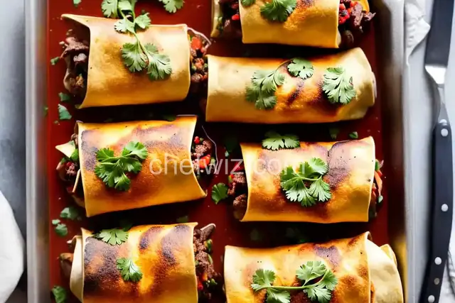 Carne Asada Chimichangas