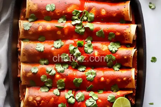 Carne Asada Enchiladas