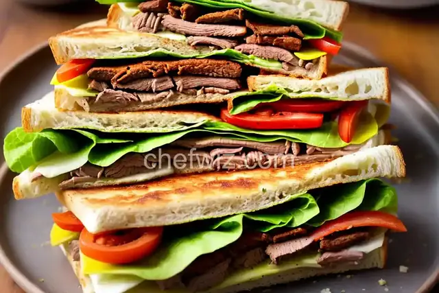 Carne Asada Sandwich