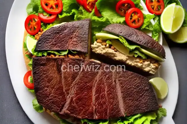 Carne Asada Torta (Poc Chuc Torta)
