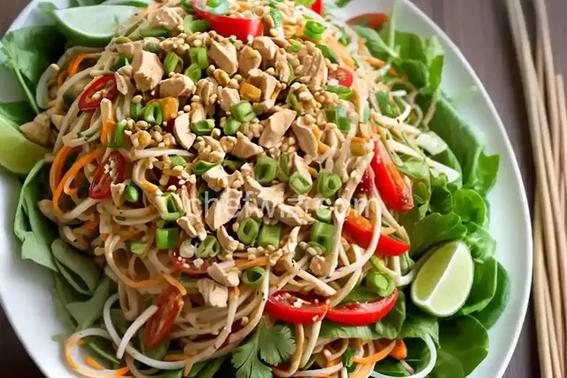 Carrie's Pad Thai Salad