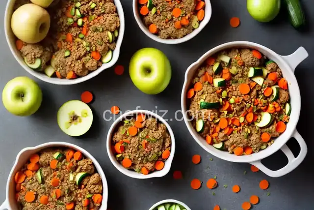 Carrot, Apple, and Zucchini Muffins