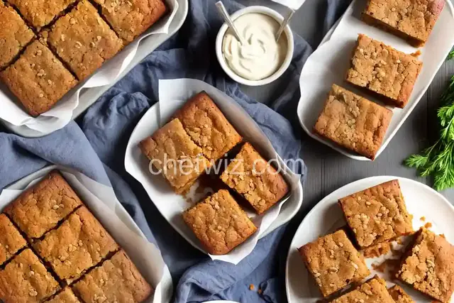 Carrot Cake Blondies