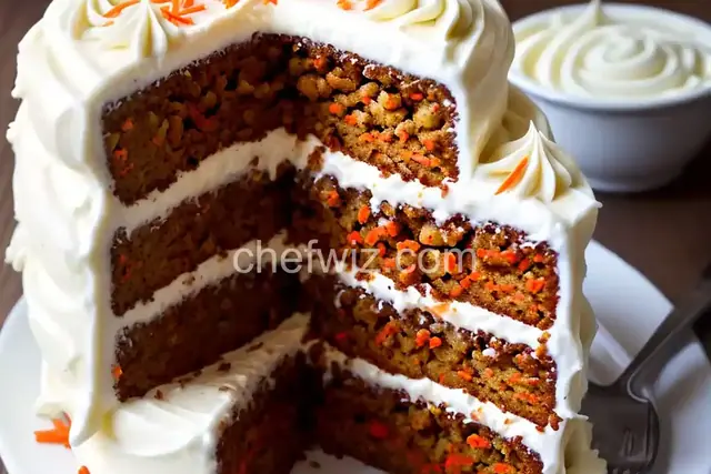 Carrot Cake with Cream Cheese Frosting