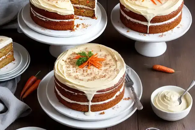 Carrot Cake with Ginger Mascarpone Frosting